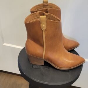 New!Women's Tan Ankle Boots